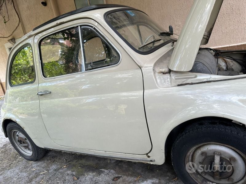 Usata Fiat 500 1970 Marrone Utilitaria