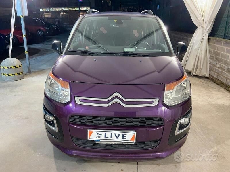 Usata Citroën C3 Picasso Exclusive 99 CV (72 kW) 2016 Viola Monovolume