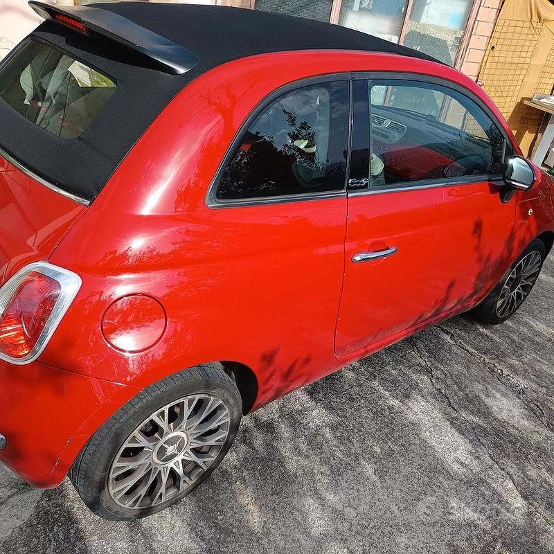Usata Fiat 500C 69 CV (50 kW) 2009 Cabrio