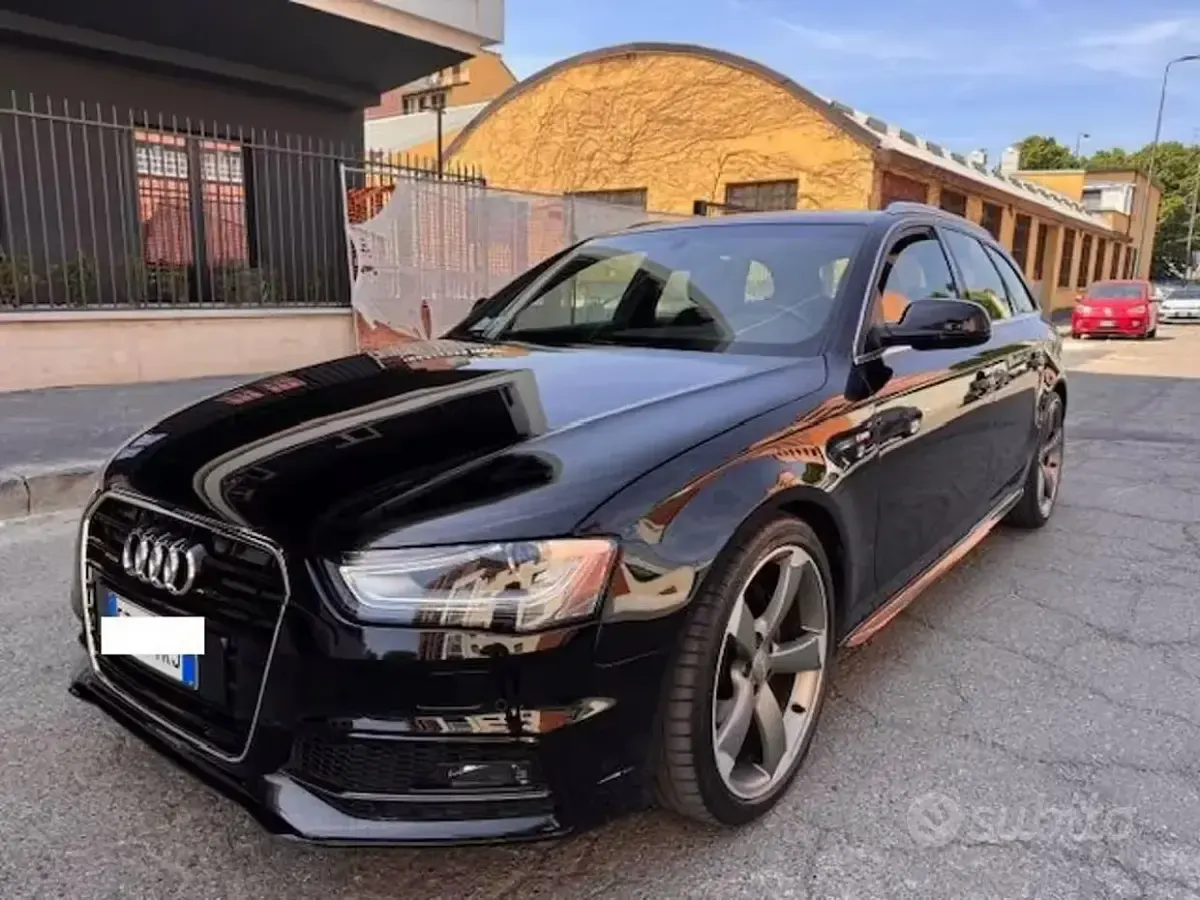 Usata Audi A4 S-Line 190 CV (139 kW) 2015 Nero Station wagon