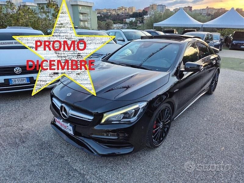Nero Usata 2017 Mercedes CLA45 AMG AMG Tre volumi | 20.990 € (Molto cara) - Immagine 1/4