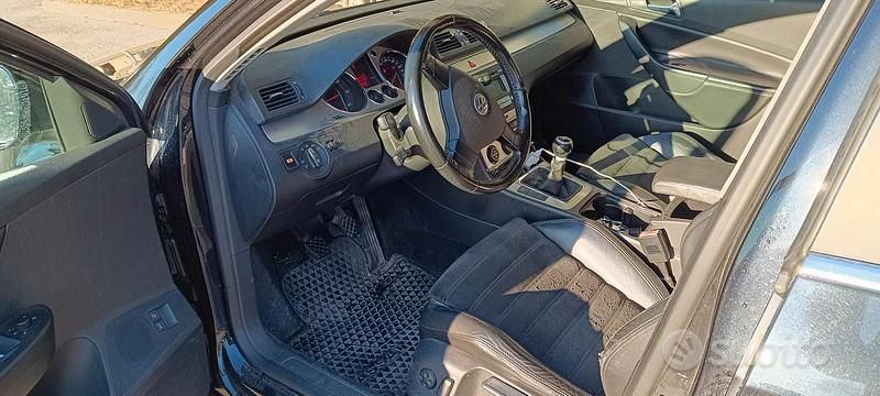 Usata VW Passat 140 CV (102 kW) 2006 Nero Station wagon
