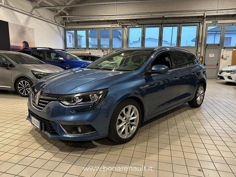 Usata Renault Mégane GrandTour Intens 110 CV (80 kW) 2017 Blu/azzurro Station wagon
