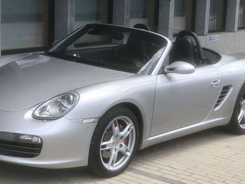 Argento Usata 2005 Porsche Boxster S Cabrio | 27.900 € (Super prezzo) - Immagine 1/4