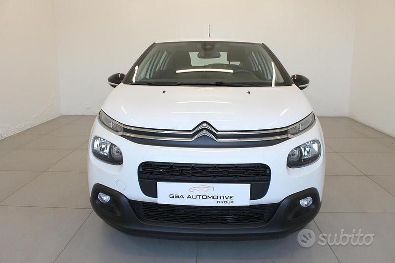 Usata Citroën C3 PureTech 82 CV (60 kW) 2019 Bianco Utilitaria