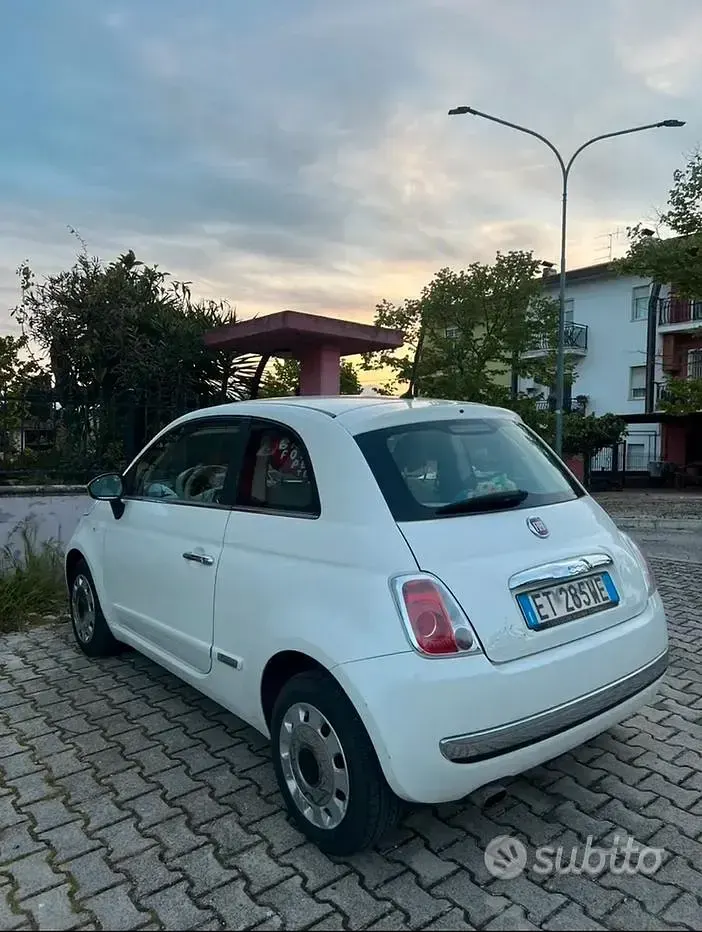 Usata Fiat 500 69 CV (50 kW) 2013 Bianco Berlina