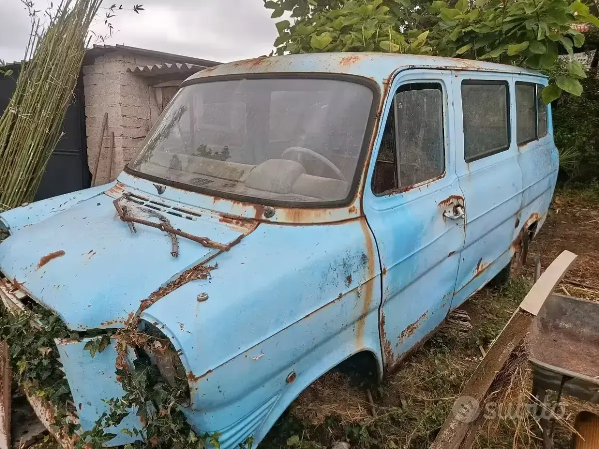 Usata Ford Transit 1970 Bluazzurro Furgone
