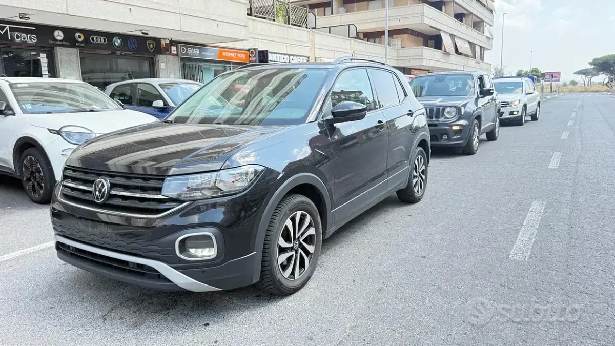 Usata VW T-Cross Style 95 CV (69 kW) 2021 Nero SUV
