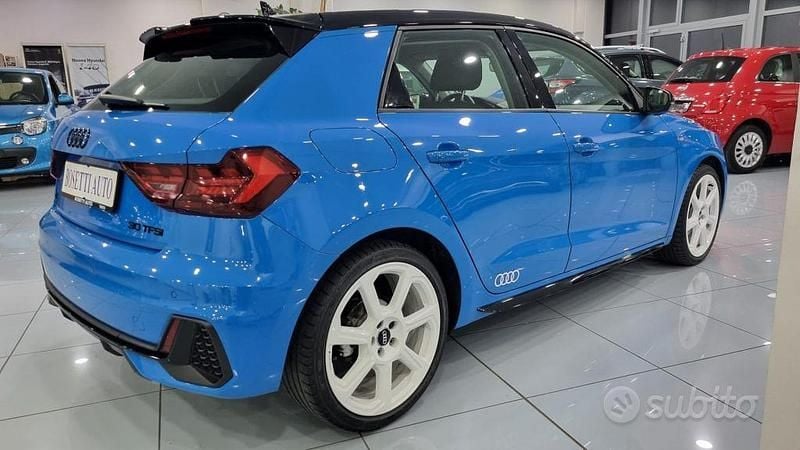 Usata Audi A1 S-Line 116 CV (85 kW) 2019 Blu SUV
