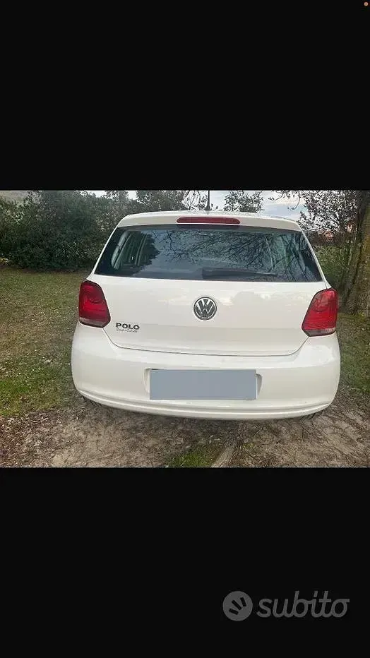 Usata VW Polo 69 CV (50 kW) 2010 Bianco Utilitaria