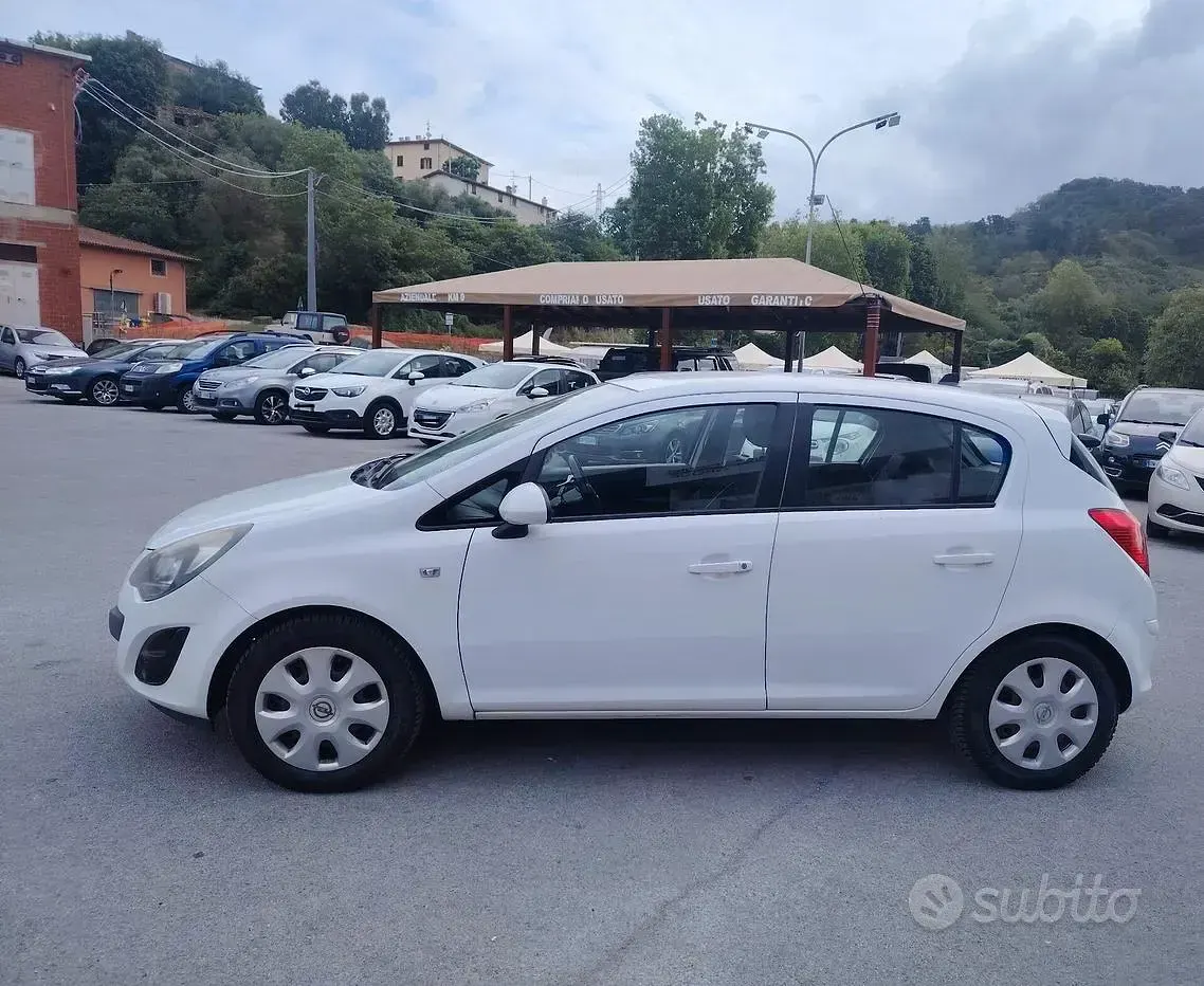 Usata Opel Corsa 86 CV (63 kW) 2014 Bianco Utilitaria