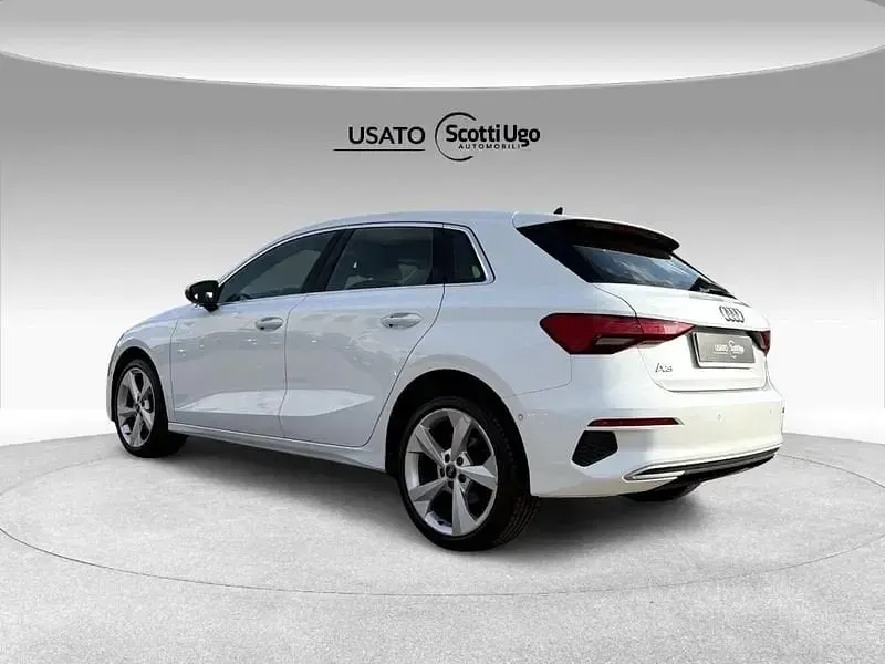 Usata Audi A3 Sportback Advanced 110 CV (80 kW) 2023 Bianco Utilitaria