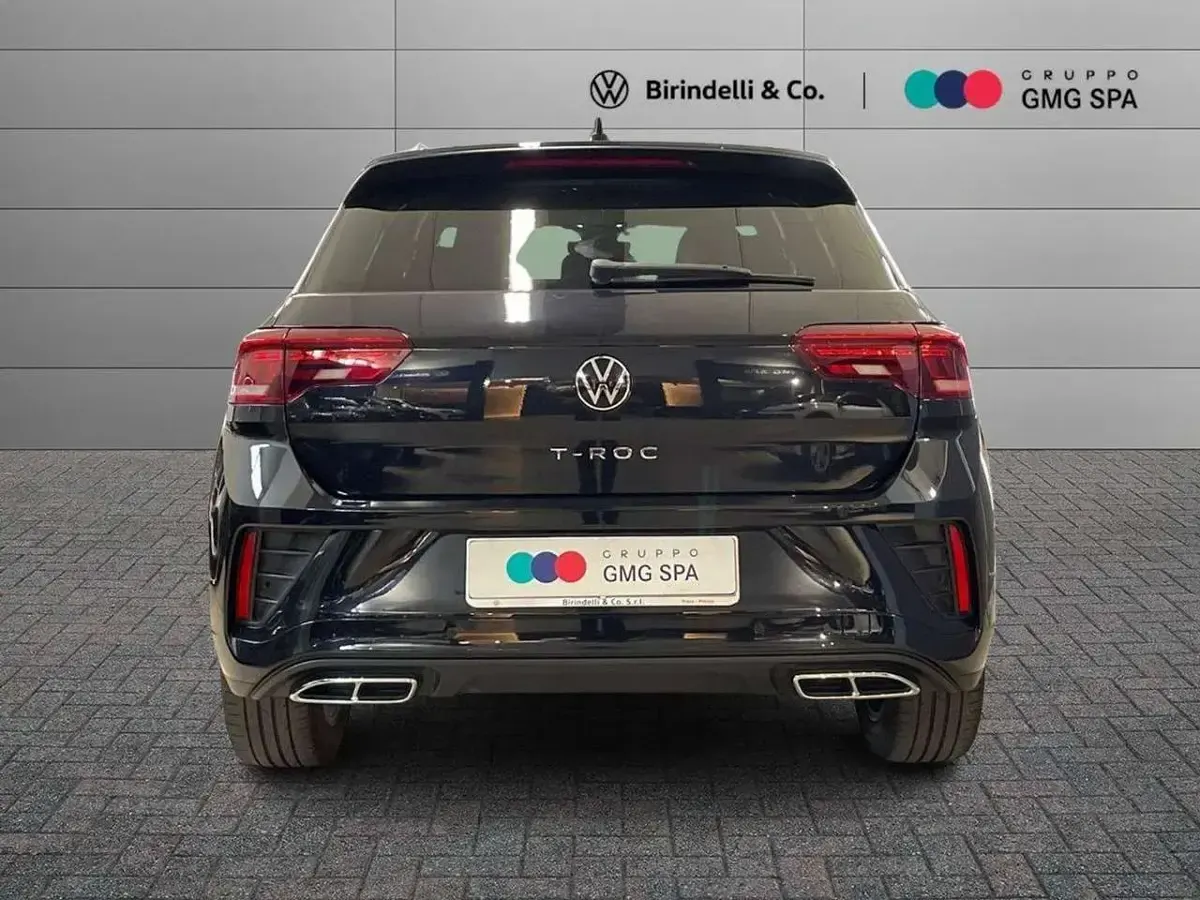 Usata VW T-Roc R-line 110 CV (80 kW) 2023 Nero SUV