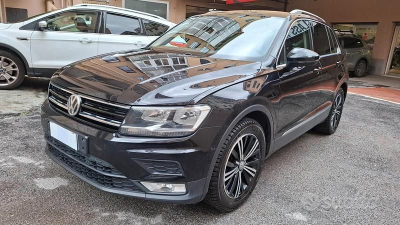 Usata VW Tiguan Style 150 CV (110 kW) 2017 Nero SUV