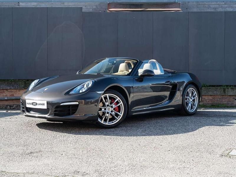 Usata Porsche Boxster 315 CV (231 kW) 2012 Antracite brown metallic Cabrio