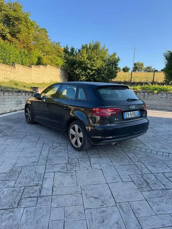 Usata Audi A3 Ambition 110 CV (80 kW) 2014 Nero Berlina