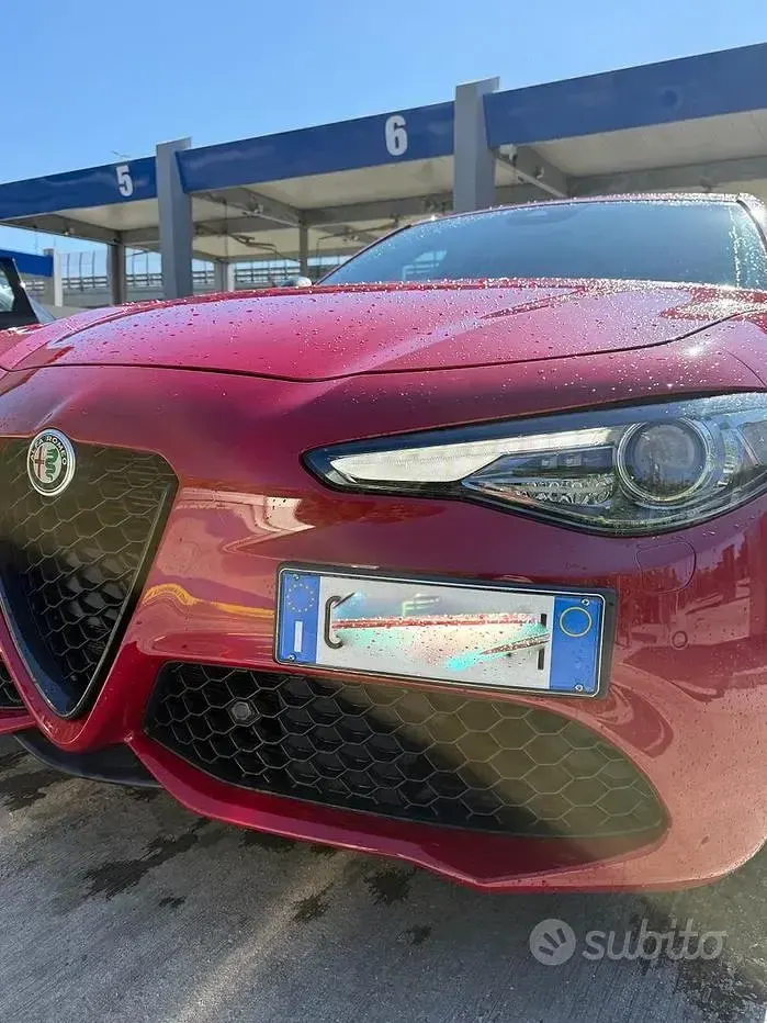 Usata Alfa Romeo Giulia Veloce 280 CV (205 kW) 2021 Rosso Berlina