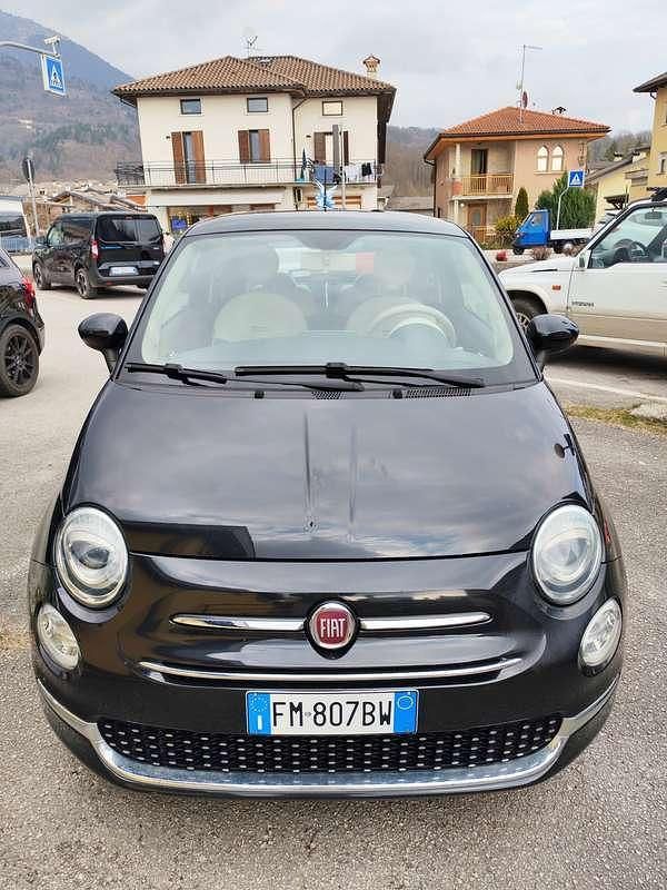 Usata Fiat 500 Lounge 69 CV (50 kW) 2017 Nero Utilitaria