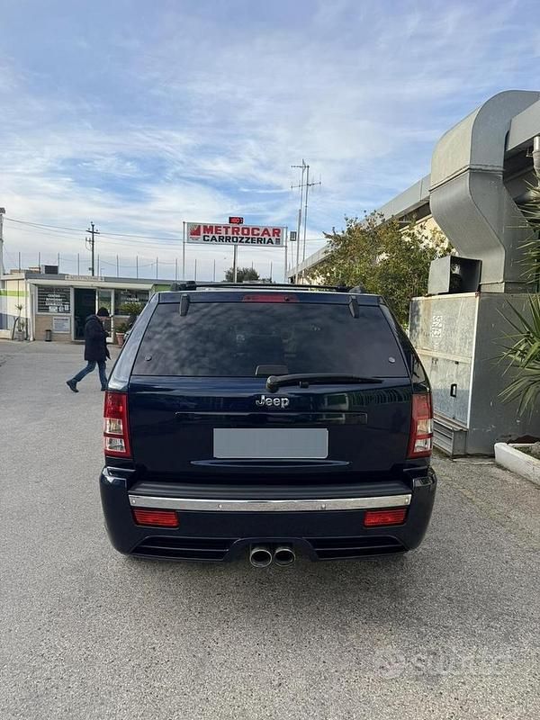 Usata Jeep Grand Cherokee Overland 218 CV (160 kW) 2007 Blu SUV