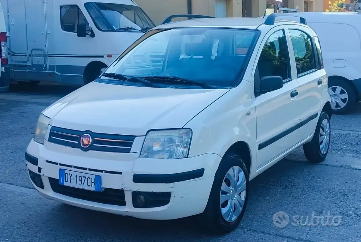 Usata Fiat Panda Dynamic 60 CV (44 kW) 2009 Bianco Utilitaria