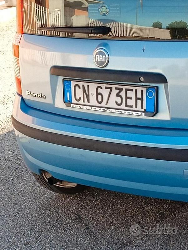 Usata Fiat Panda 2006 Blu Utilitaria