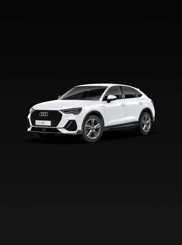 Usata Audi Q3 Sportback S-Line 150 CV (110 kW) 2021 Bianco SUV