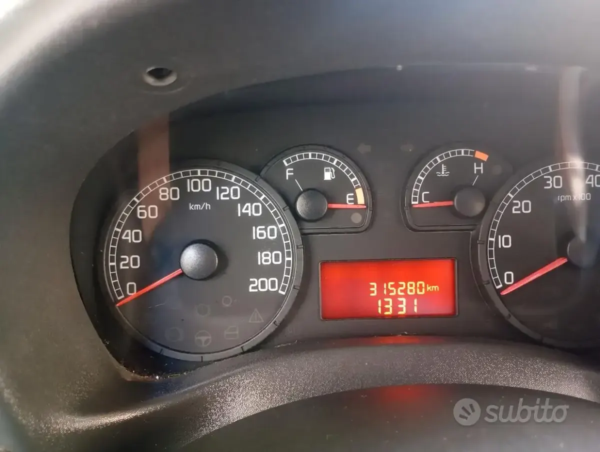 Usata Fiat Doblò 2008 Grigio Monovolume