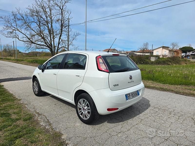 Usata Fiat Punto Evo 77 CV (56 kW) 2012 Bianco Utilitaria