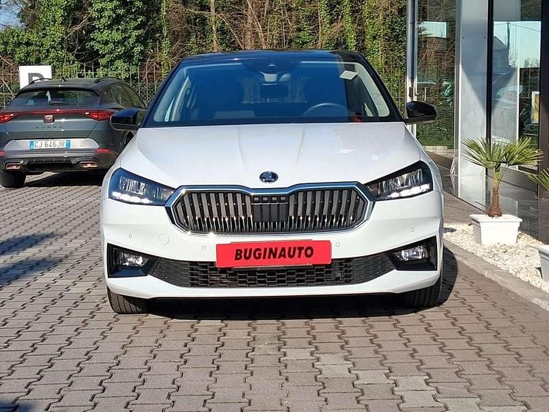 Usata Skoda Fabia 80 CV (58 kW) 2025 Bianco tetto nero Utilitaria