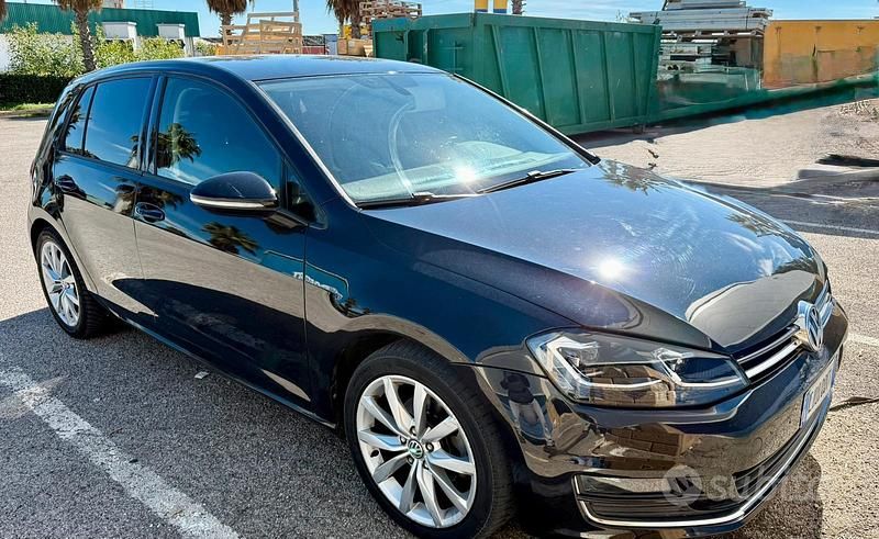 Usata VW Golf VII 125 CV (91 kW) 2014 Nero Berlina