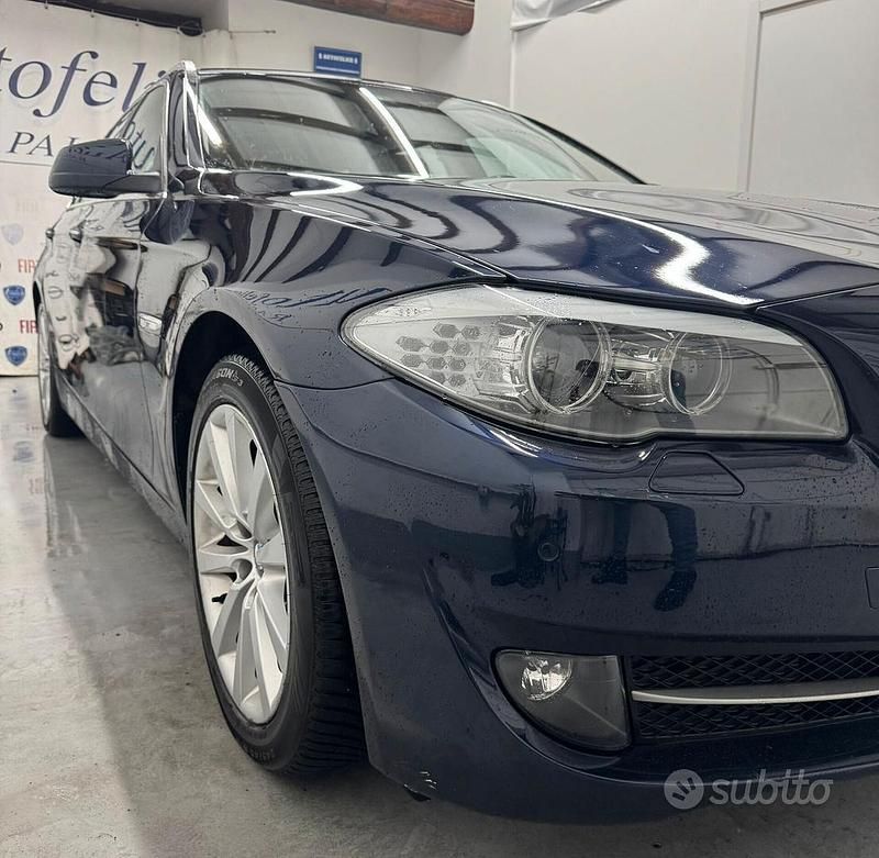 Usata BMW 525 M Sport 218 CV (160 kW) 2013 Blu Station wagon