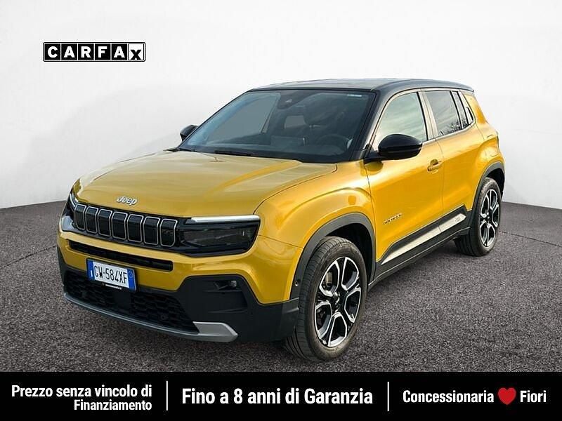Usata Jeep Avenger Summit 110 CV (80 kW) 2024 Giallo SUV