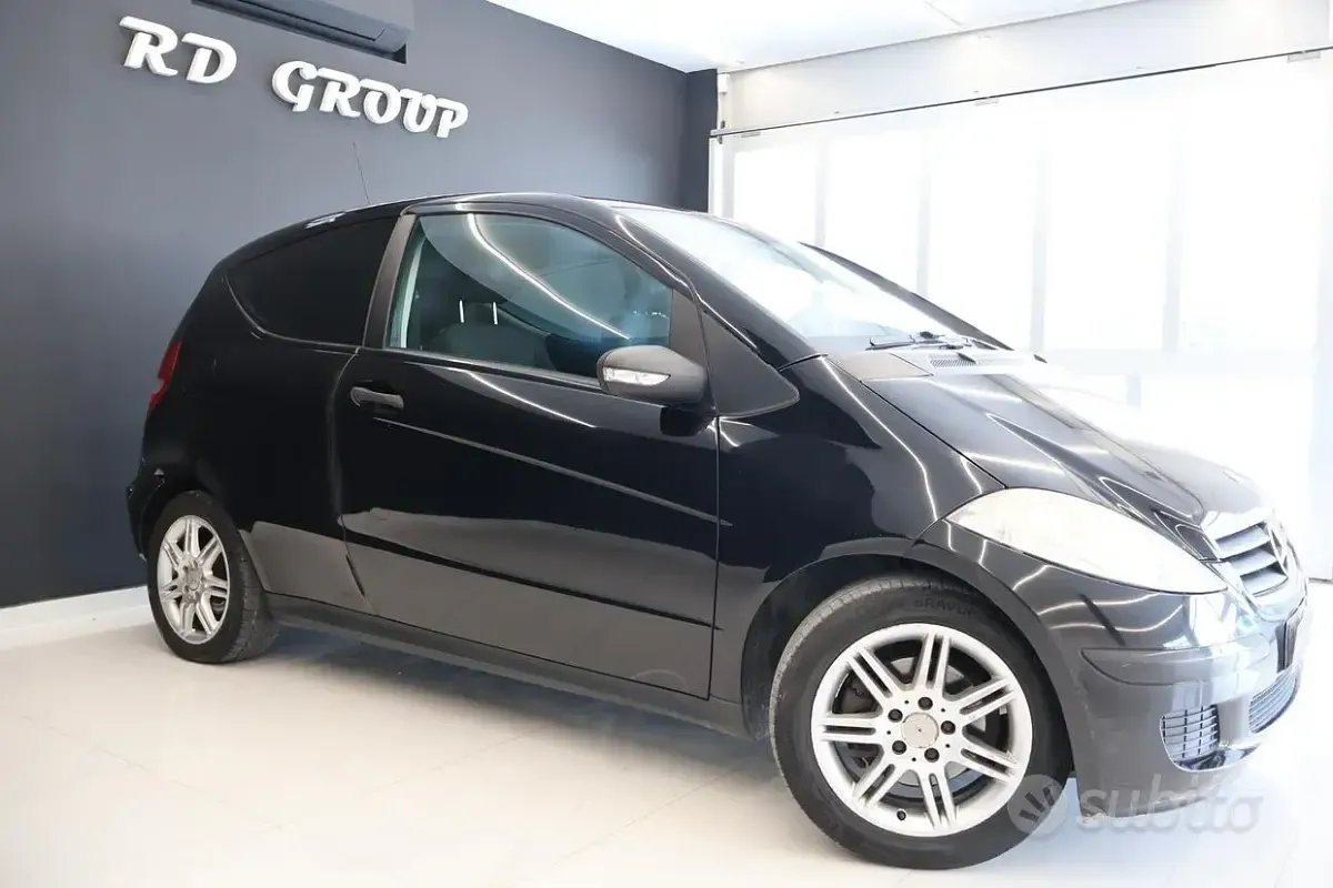 Usata Mercedes A170 Avantgarde 116 CV (85 kW) 2006 Nero Berlina