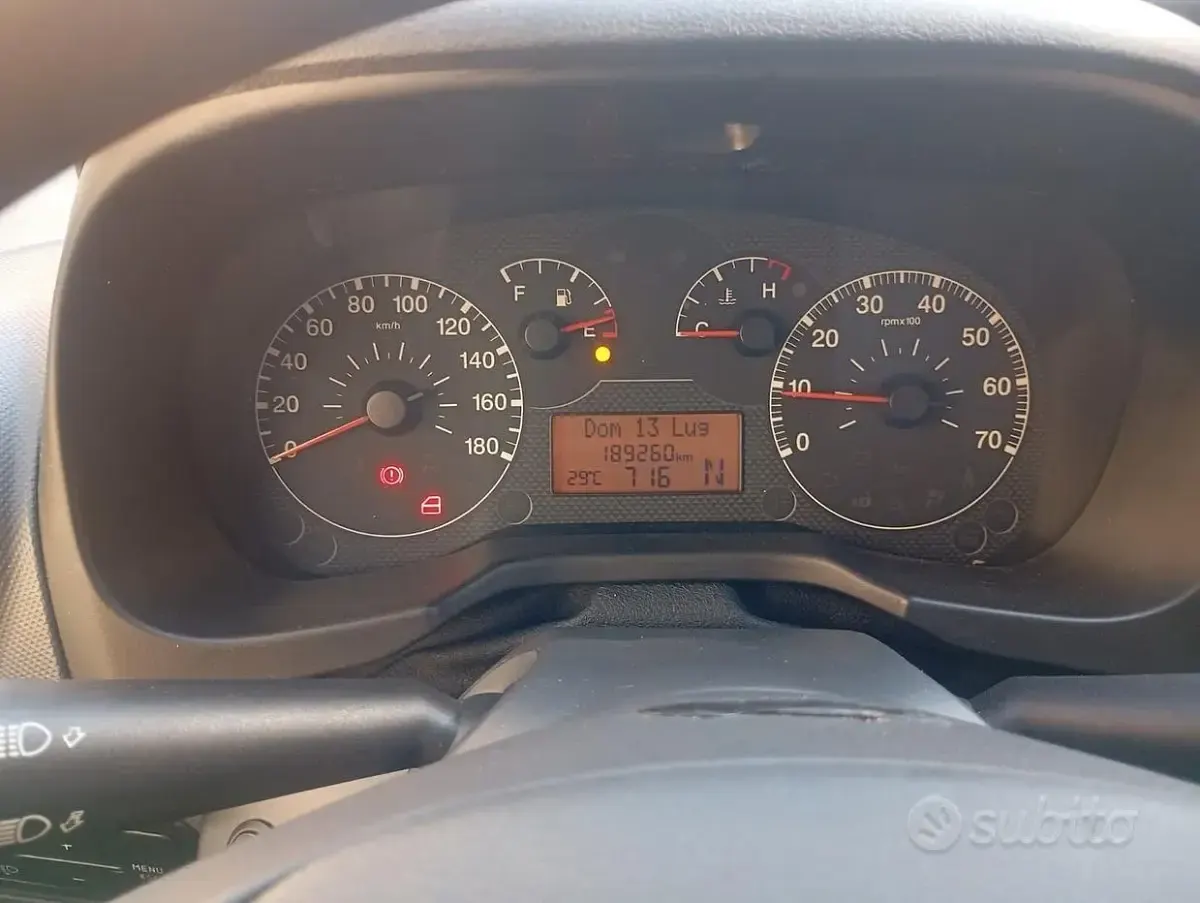 Usata Fiat Qubo Active 75 CV (55 kW) 2009 Grigio Monovolume