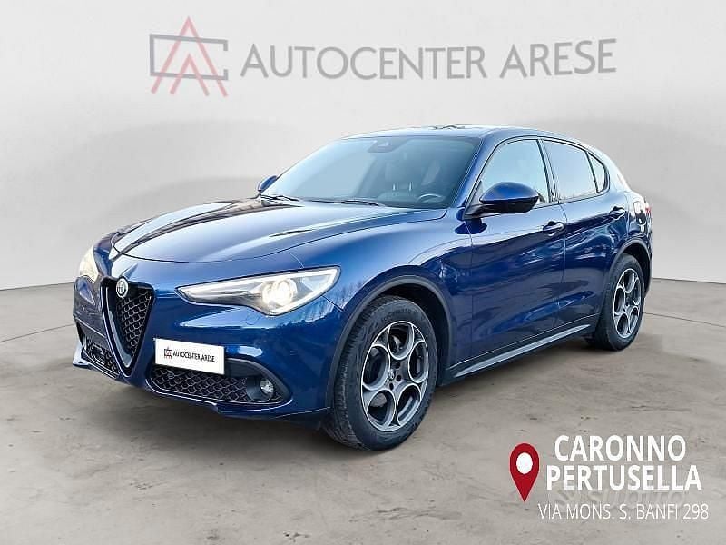 Usata Alfa Romeo Stelvio Sprint 190 CV (139 kW) 2022 Blu SUV