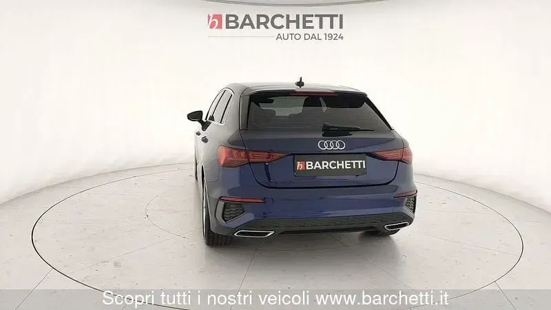 Usata Audi A3 Sportback S-Line 116 CV (85 kW) 2022 Blu Utilitaria