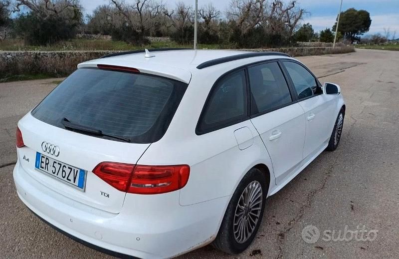 Usata Audi A4 Design 136 CV (100 kW) 2013 Bianco Station wagon