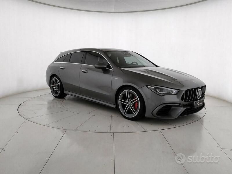 Grigio Usata 2022 Mercedes CLA45 AMG Shooting Brake AMG Station wagon | 49.900 € (Cara) - Immagine 1/4