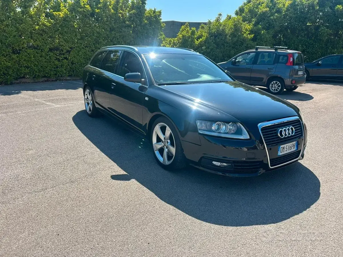 Usata Audi A6 233 CV (171 kW) 2008 Nero Station wagon