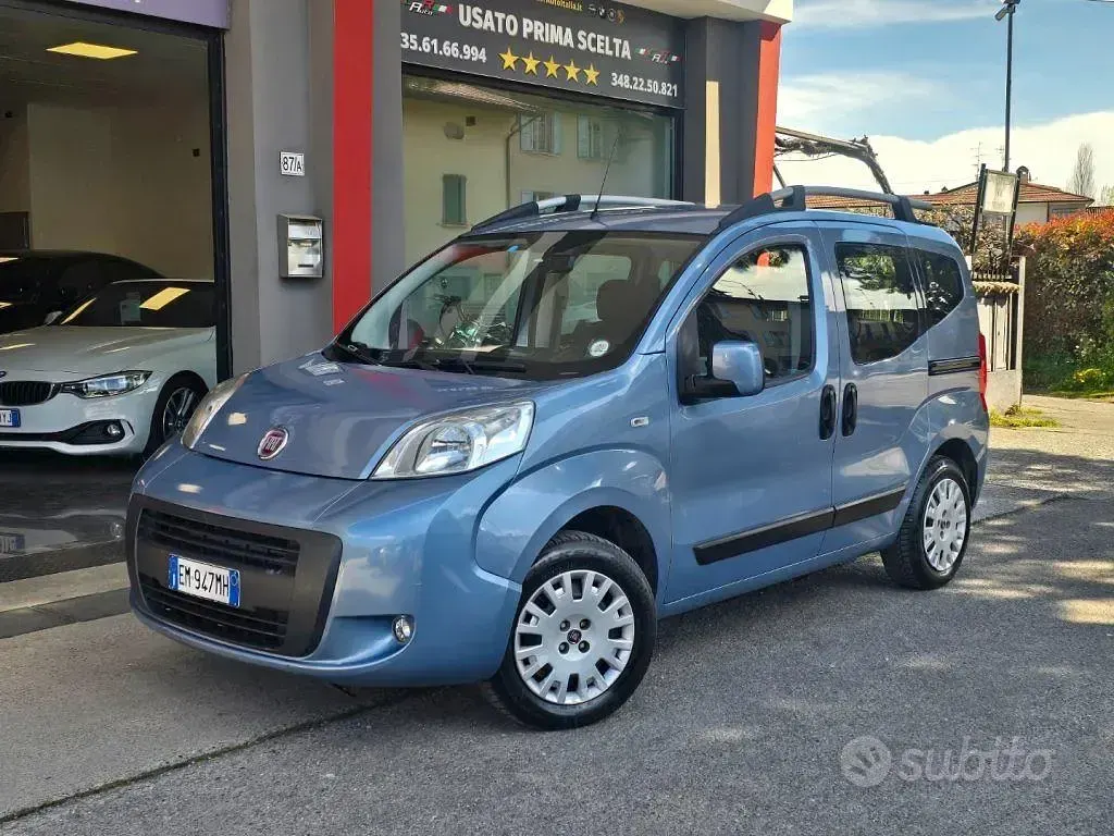 Usata Fiat Qubo Trekking 77 CV (56 kW) 2012 Azzurro Monovolume
