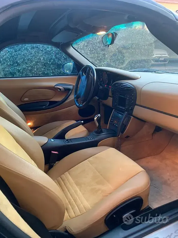 Usata Porsche Boxster 220 CV (161 kW) 2000 Blu Cabrio