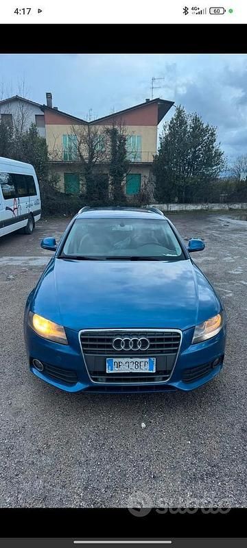 Usata Audi A4 120 CV (88 kW) 2008 Blu Berlina