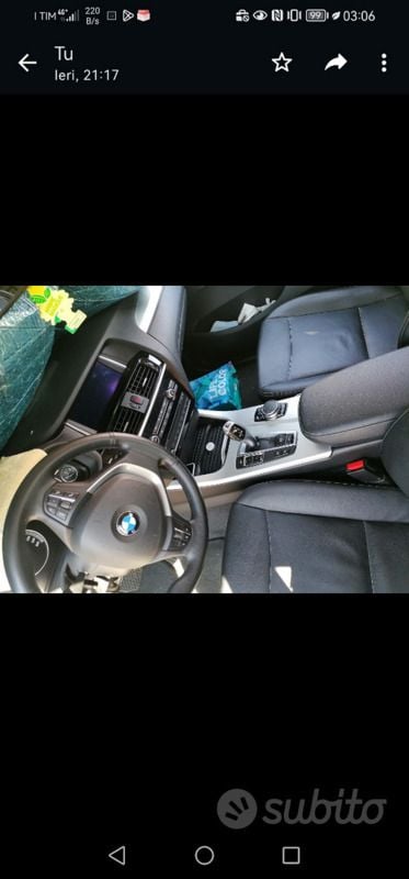 Usata BMW X3 184 CV (135 kW) 2016 Nero SUV