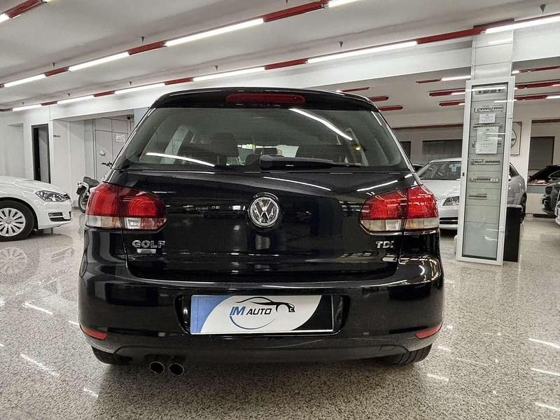 Usata VW Golf VI Highline 110 CV (80 kW) 2009 Nero Utilitaria
