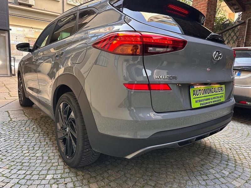Usata Hyundai Tucson N Line 136 CV (100 kW) 2019 Grigio SUV