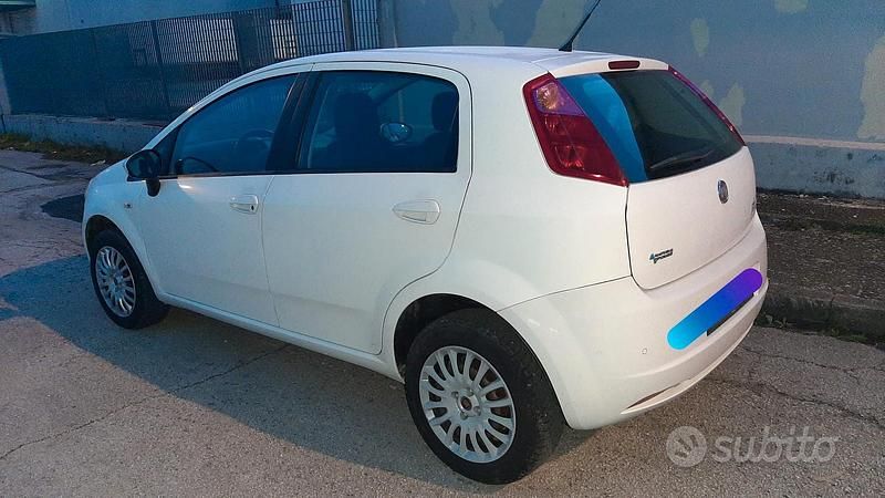 Usata Fiat Grande Punto 2009 Bianco Utilitaria
