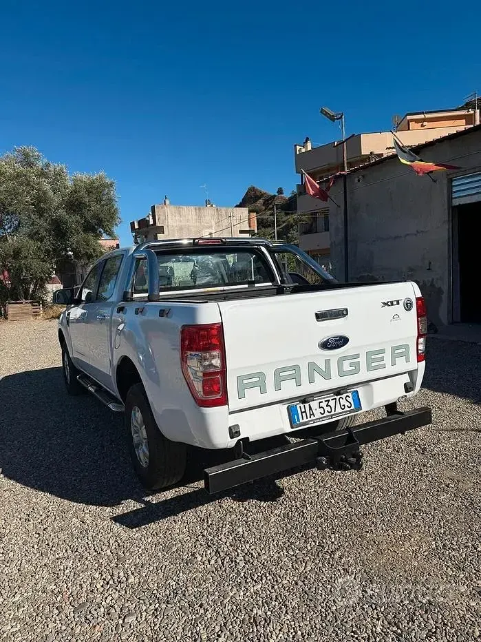Usata Ford Ranger XLT 150 CV (110 kW) 2014 Bianco Pick-up