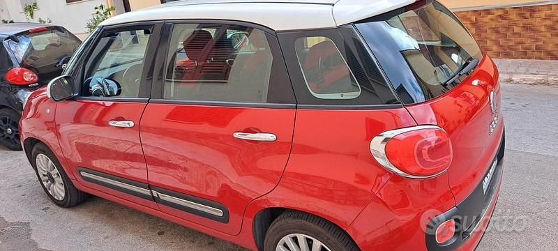 Usata Fiat 500L 85 CV (62 kW) 2012 Rosso Monovolume
