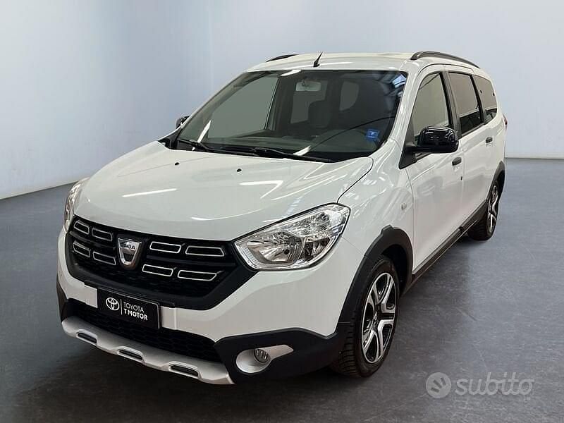 Usata Dacia Lodgy Stepway 110 CV (80 kW) 2019 Bianco Monovolume