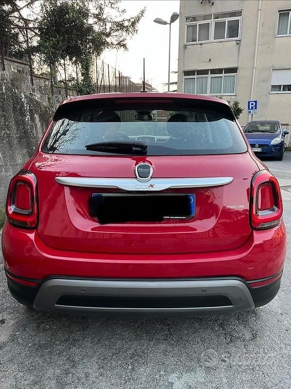 Usata Fiat 500X 150 CV (110 kW) 2019 Rosso SUV